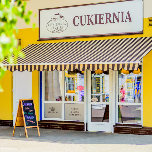 Cukiernia Malek w CH Wilcza przy ul. Przyjaciół Żołnierza 4 w Szczecinie